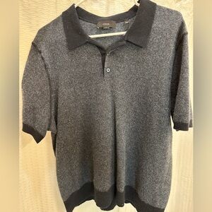 Vince men’s knitted polo
